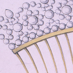 Drawing, Design for a comb, 1820