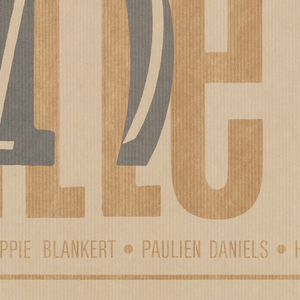 Poster, Dansproductie Feuilleton I, 1982