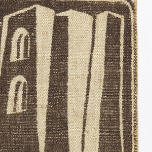 Textile, Italienske Stad (Italian Village), ca. 1950