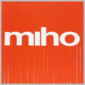 Poster, MIHO: An exhibition of works by James and Tomoko Miho, 1972