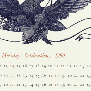 Poster, Holiday Celebration 1990, 1990