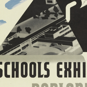 Poster, News Chronicle--Schools Exhibition (at Dorland), 1937