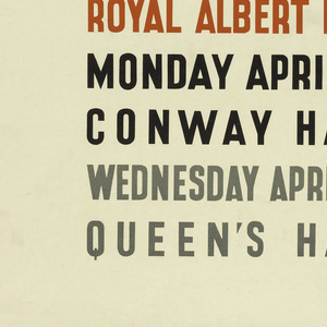 Poster, Festival of Music for the People, ca. 1938