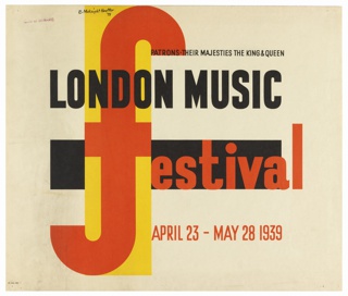 Poster, London Music Festival