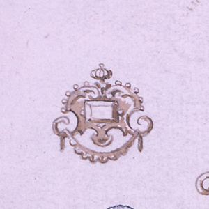 Drawing, Design for three brooches, 1825–50