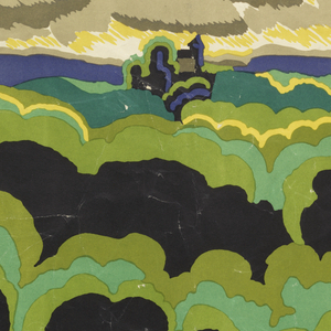 Poster, Near Walthamcross by Tram, 1924