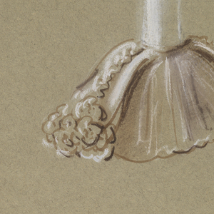 Drawing, Candlestick holder, 20th century