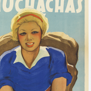 Poster, Union de Muchachas/ Campamento Deportivo (Girls League Sports Camp), 1937