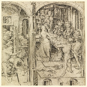 Print, The Beheading of John the Baptist, before 1500