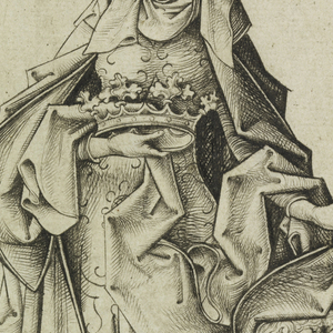 Print, St. Elizabeth, before 1500