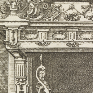 Print, Fireplace, 16th century