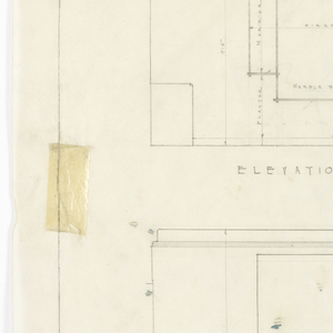 Drawing, Apartment for Mr. and Mrs. Maurice Benjamin: Design for Dining Room, April 17 and July 10, 1929