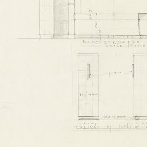 Drawing, Apartment for Mr. and Mrs. Maurice Benjamin: Living Room furniture, ca. 1929