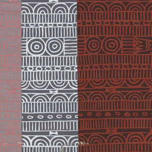 Drawing, Ozone: Brown and White, 1923