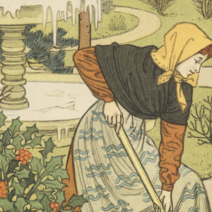 Print, January, from La Belle Jardinière, 1896