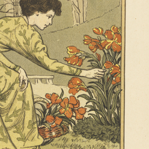 Print, November, from La Belle Jardinière, 1896