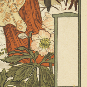 Print, December, from La Belle Jardinière, 1896