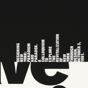 Poster, Save Our City, 1991