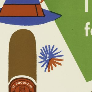 Label, Advertisement  for El Producto, ca. 1953