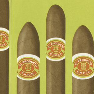 Pamphlet, El Producto Cigar  Promotional Pamphlet (green), 1953, 1953