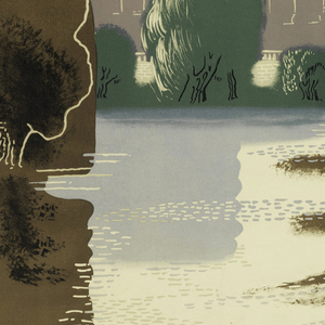 Poster, Buckingham Palace from St. James Park - London Transport, 1934