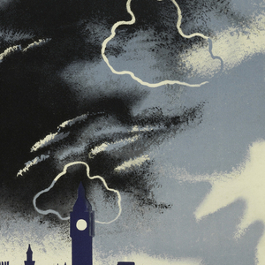 Poster, Westminster from the Thames - London Transport, 1934