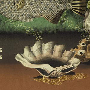 Poster, Visit  Your Museum -- Natural History Museum (poster for the London Underground), 1939