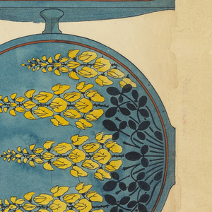 Drawing, Design for Pitcher and Basin, 1875–85