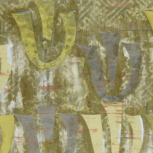 Drawing, Design for and Ark Curtain, Park Synagogue, Cleveland Heights, OH, ca. 1960