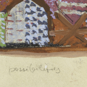 Drawing, Design for Wall Hanging "Possibilities", 1950–76