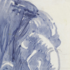 Drawing, Sketch of John for Project "Faces", ca. 1974