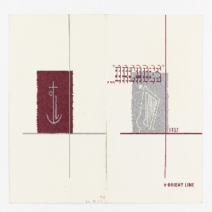 Ephemera, Brochure, Orient Line R.M.S. Orcades, 1937