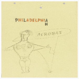 Drawing, Philadelphian Acrobats