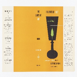 Book Jacket, The Limits of Art, Edited by Huntington Cairns, ca. 1948