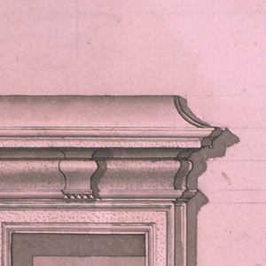 Drawing, A Window Case, 1730–1760