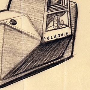 Drawing, Design for a Single Lens Reflex Camera (Wareham) for Polaroid, July 12, 1963