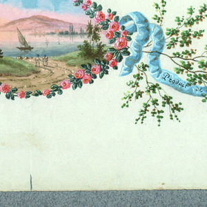 Drawing, Designs for Souvenir Fans for the 1867 Paris Exposition Universelle, 1866–67