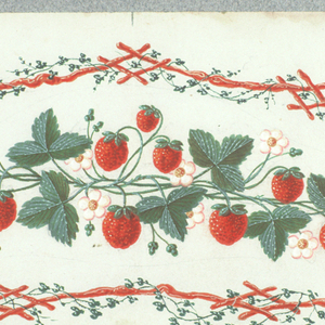 Drawing, Designs for Souvenir Fans for the 1867 Paris Exposition Universelle, 1866–67