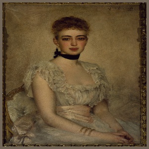 Portrait, Portrait of Eleanor Garnier Hewitt, 1888