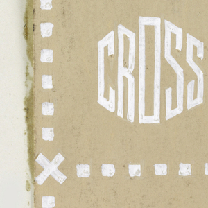 Drawing, Mark Cross Logo, Textile Design, ca. 1935