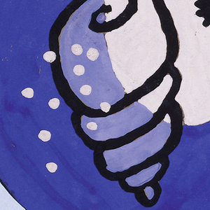 Drawing, Bathroom Rug Design: Sea Themes, 1930–35
