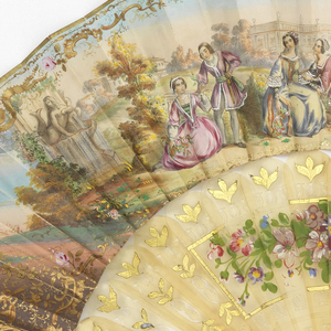 Pleated Fan (possibly Cuba), mid- 19th century