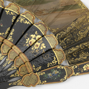 Pleated Fan, ca. 1850