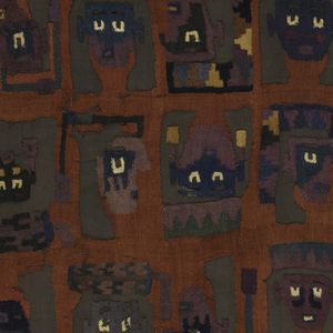 Mantle Fragment (Peru), 400–100 BC