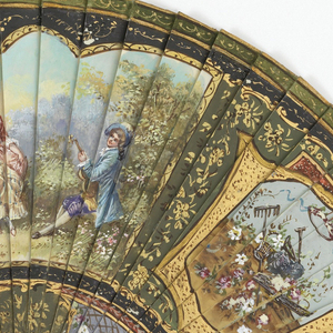 Brisé Fan And Case (France), late 19th–early 20th century