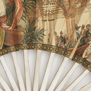 Pleated Fan (France), 1910–20