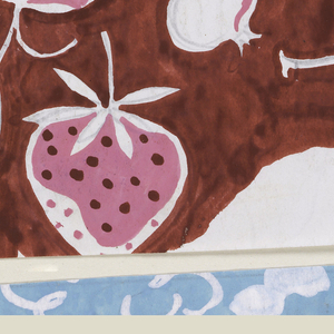 Drawing, Strawberry, cherries and figs. (2 of 5), ca. 1930