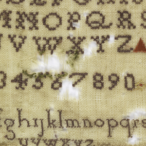 Sampler (Ireland), ca. 1835