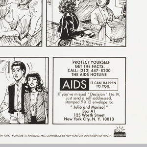 Poster, Decision V, 1992–93