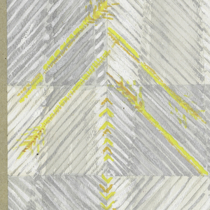 Drawing, Design for Woven Textile with Menorah, 1950–76